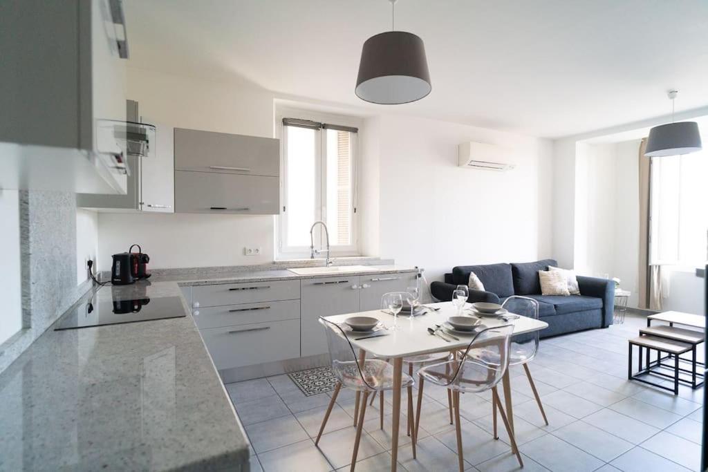Appartement T4 Vue Mer Proche Gare Et Centre Ville Ajaccio  Esterno foto